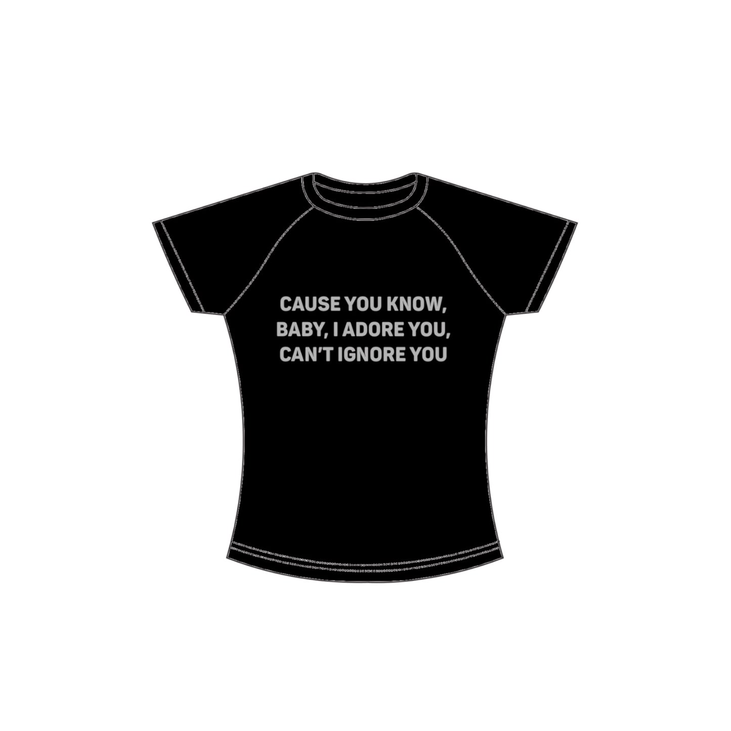 VERSES I ADORE YOU BABY TEE